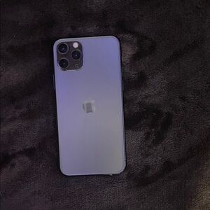 Apple Silver iPhone Pro with Triple-Camera System